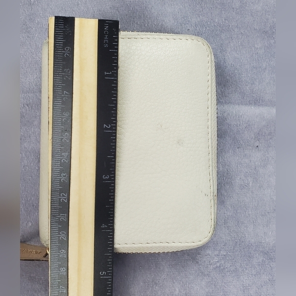 Michael Kors Two Fold  Beige Card holder Wallet - Picture 10 of 12